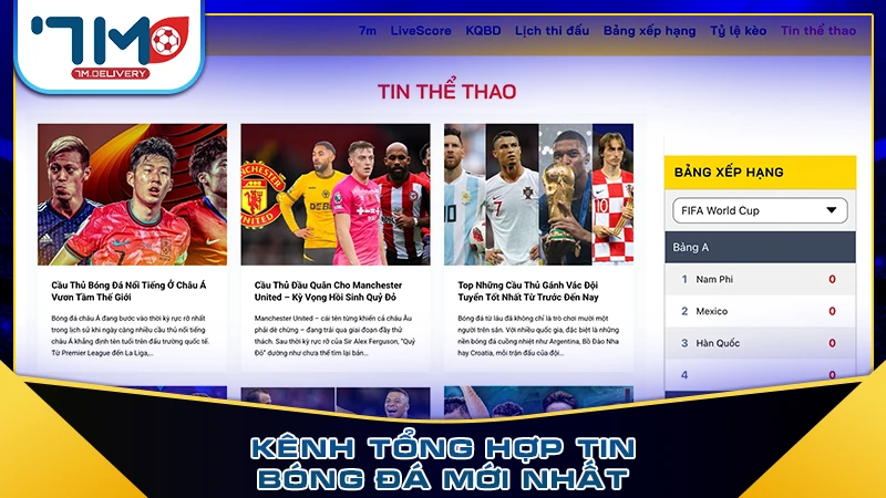 Kênh tổng hợp tin bóng đá mới nhất Kênh tổng hợp tin bóng đá mới nhất